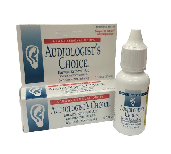 Audiologist's Choice Earwax Removal Drops (0.5 oz)