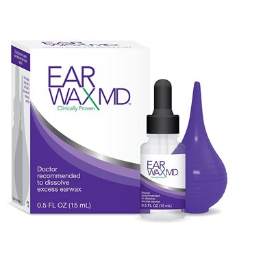 Earwax MD Take-Home Kit with Bottle & Bulb Syringe